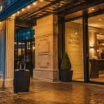 Hôtel mercure vichy thermalia, entrée et accès direct aux thermes