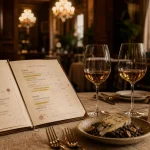 Meilleurs restaurant Vichy : table élégante, carte et cuisine locale