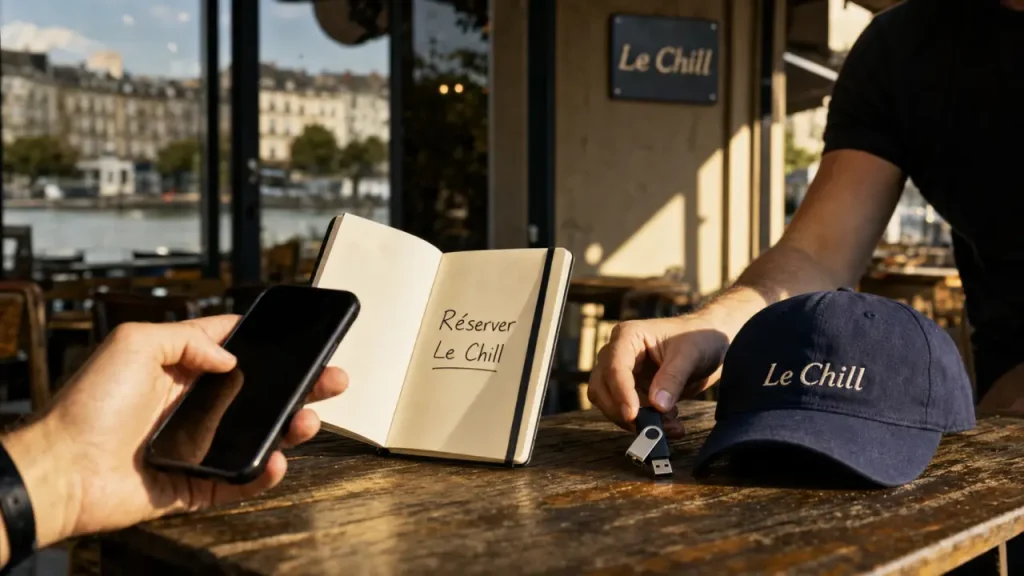 Restaurant Le Chill à Vichy : réserver par téléphone et vérifier les canaux officiels