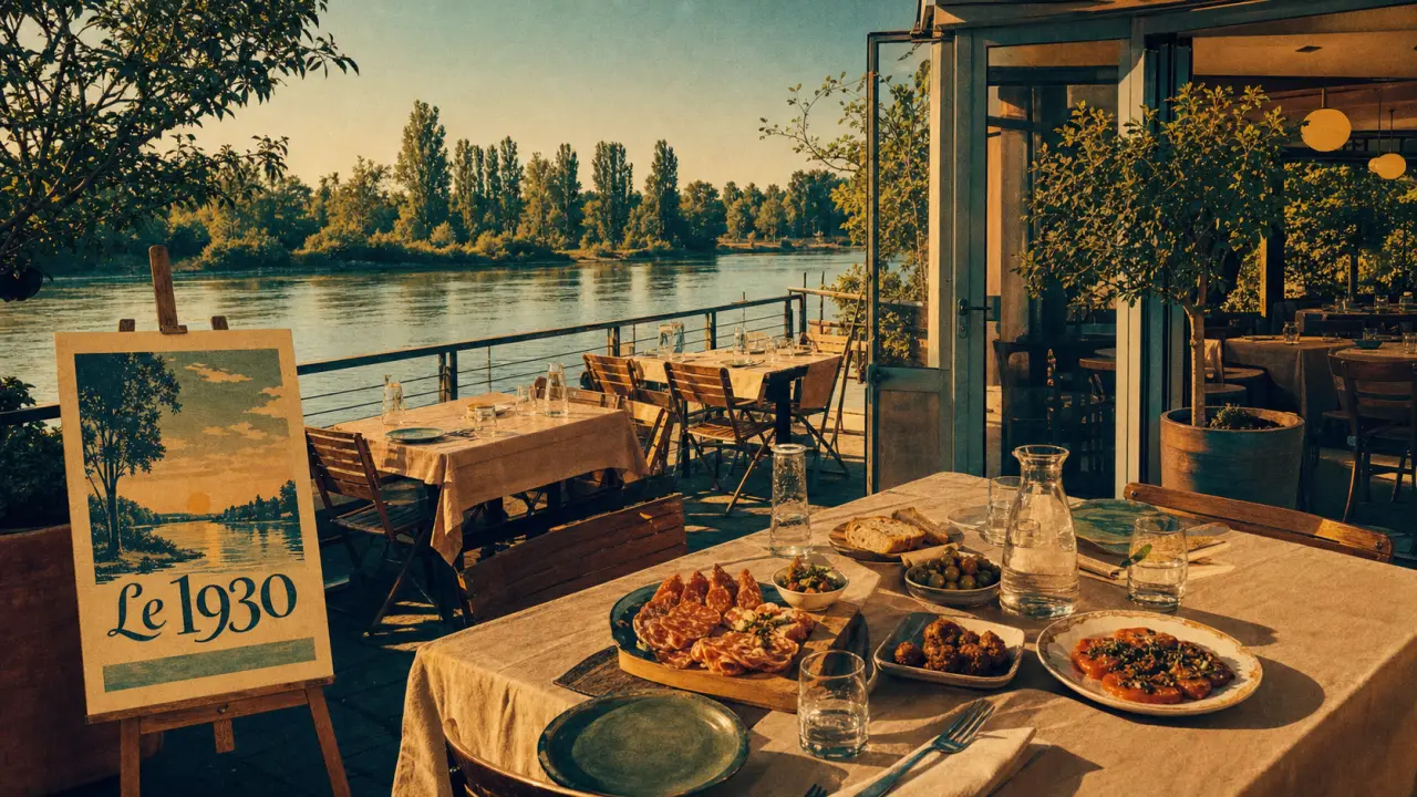 Restaurant le sporting vichy, terrasse au bord de l’Allier à Bellerive-sur-Allier