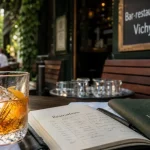 Bar restaurant vichy : cocktail sur terrasse