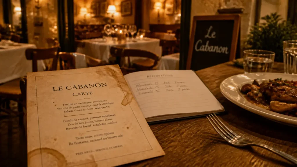 Restaurant Le Cabanon Vichy : cuisine française