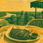 Restaurant le green vichy, terrasse panoramique avec vue sur le golf et l’Allier