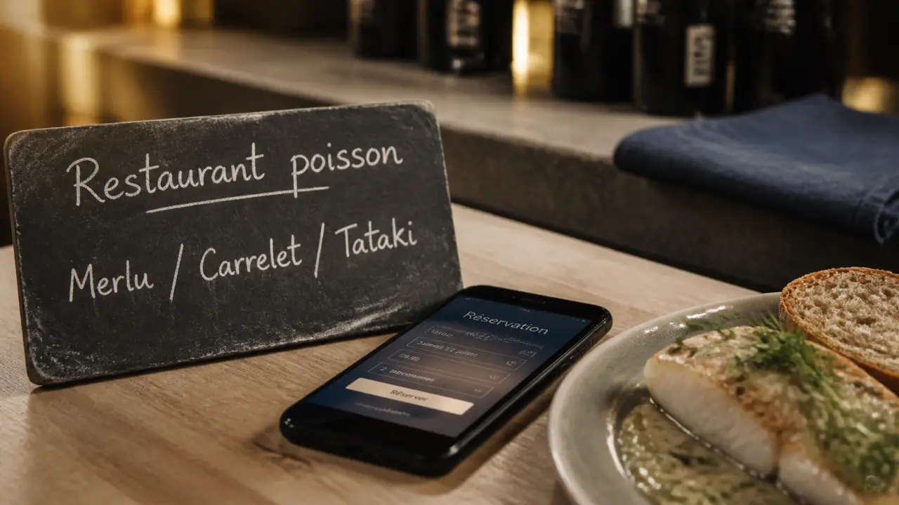 Restaurant poisson Vichy L’Hippocampe : réservation