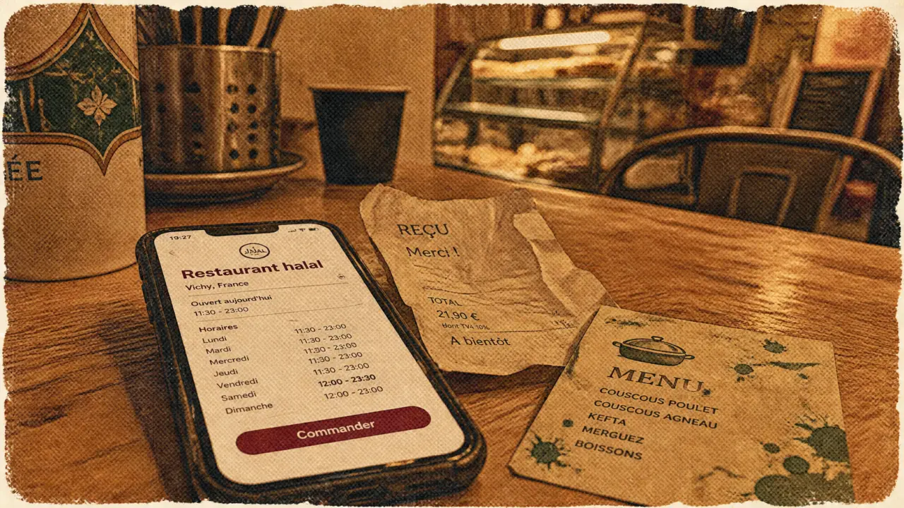 Restaurant vichy halal : commander facilement en ligne à Vichy