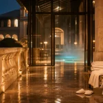 Vichy Célestins Spa Hôtel : accès spa thermal, vues sur l’Allier
