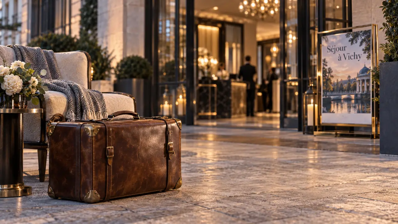 Avis sur hôtel Les Nations The Originals Boutique à Vichy : hall, confort et entrée