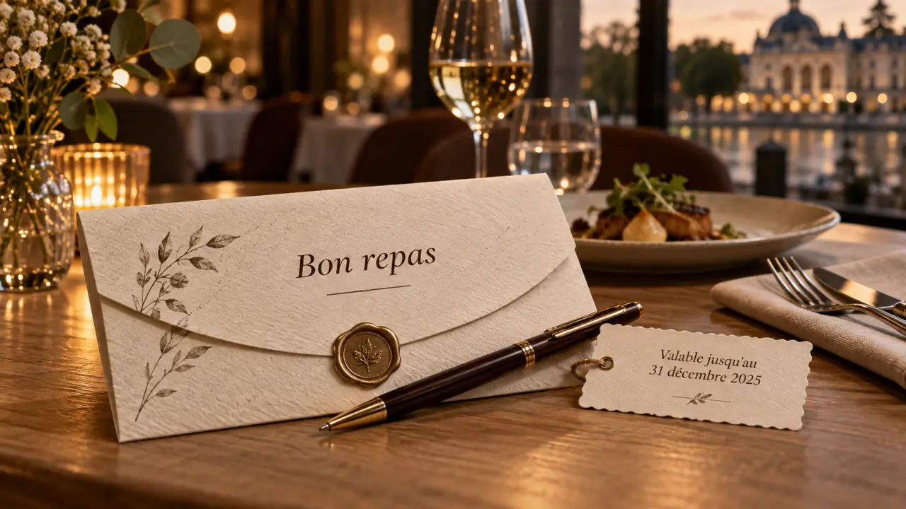 Carte cadeau restaurant Vichy : bon repas à réserver