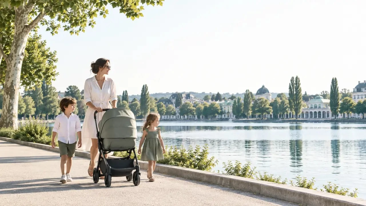 Activités Vichy enfant au bord du lac d’Allier en famille