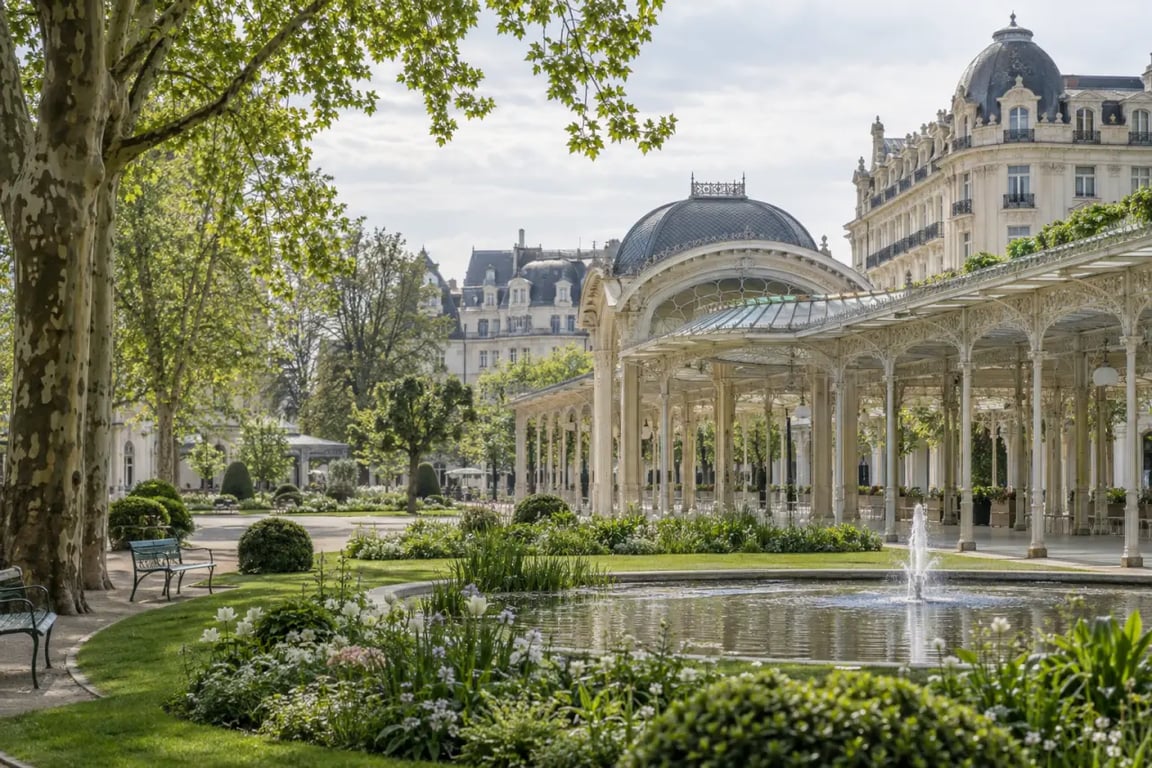 Week-end à Vichy dans le quartier thermal et le parc des Sources