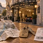 Hôtel Vichy centre avec parking, clé et ticket de stationnement près de l’hôtel