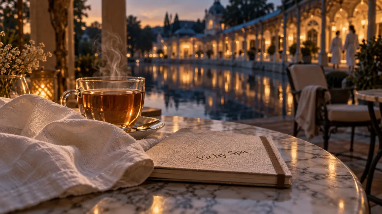 Hôtel Vichy luxe avec spa thermal, vues et ambiance Vichy