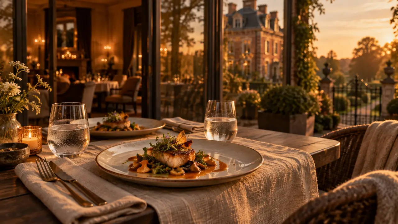 Maison Decoret restaurant vichy : salle feutrée et étoile Michelin