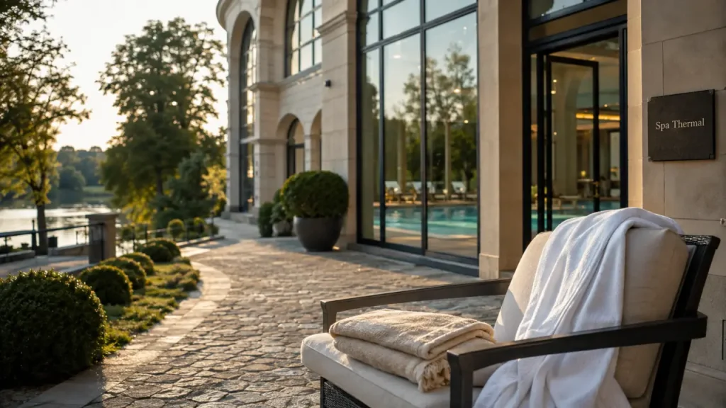 Vichy spa hôtel les Célestins : hôtel spa 5 étoiles, vue parc et accès spa thermal