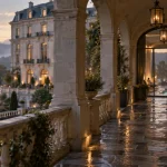 Hôtel Célestins Vichy : passerelle vers le spa