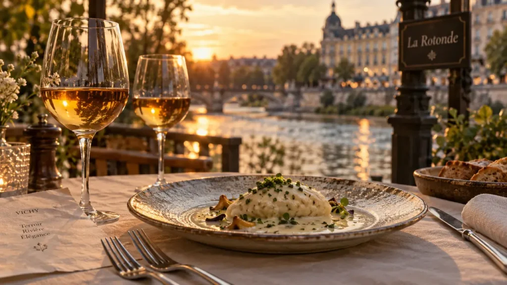 Le menu Bocuse à Vichy se partage entre La Rotonde et le Comptoir
