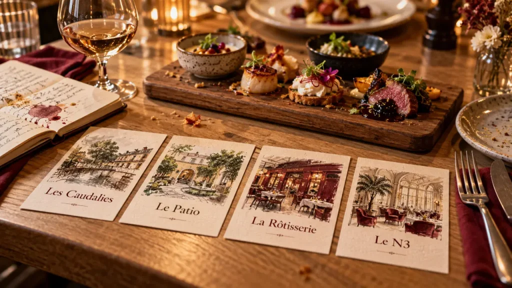 Menu restaurant à Vichy : de la formule à 31,50 € au dîner en 6 services
