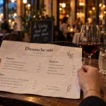 Restaurant Vichy ouvert dimanche soir, patio en terrasse