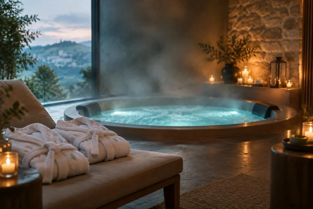 Spa privatif près de Vichy : jacuzzi, nuitée ou soin duo, comment choisir ?