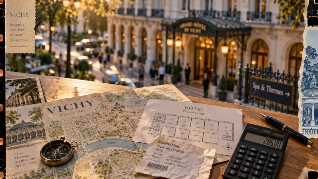 Hôtel à Vichy : dormir près des thermes, de la gare ou de l’opéra ?
